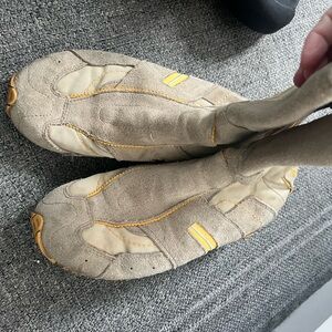 Diesel Beige and Gray boots